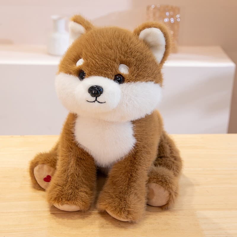 もこもこ癒やし秋田犬 ぬいぐるみ