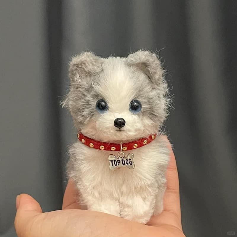 犬 ぬいぐるみ 犬 ぬいぐるみ ふわもふポメラニアン手のひらサイズ