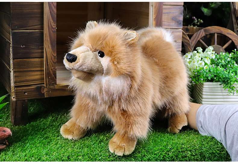 犬 ぬいぐるみ もふもふポメラニアン 愛らしいお友達
