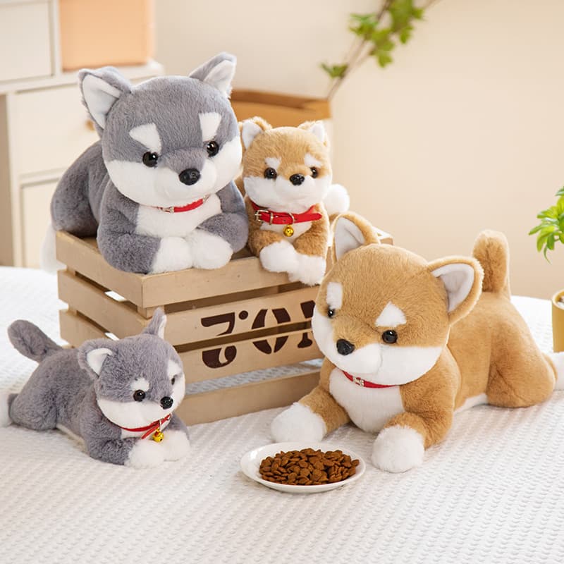 犬 ぬいぐるみ もちもちまんまる柴犬ぬいぐるみ
