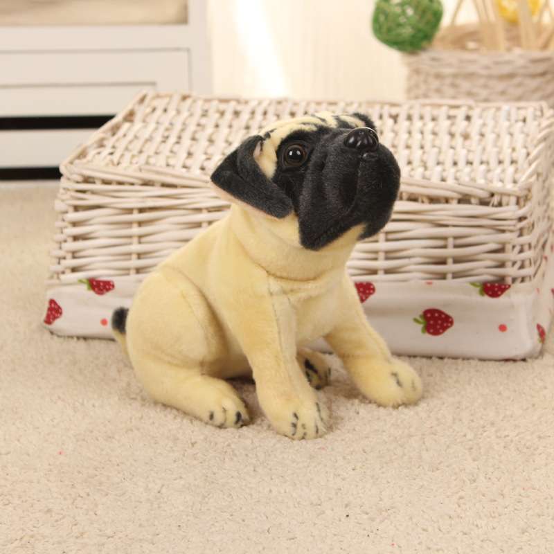 犬 ぬいぐるみ もちもちパグのぬいぐるみ