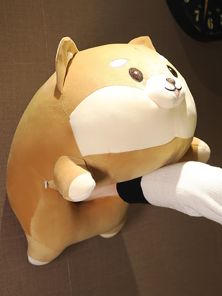 犬 ぬいぐるみ もちもち柴犬 抱き枕 ぬいぐるみ