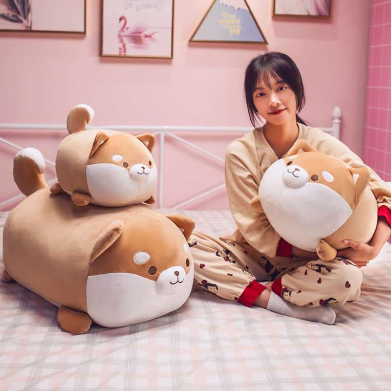 犬 ぬいぐるみ もちもち抱き枕 柴犬ぬいぐるみ