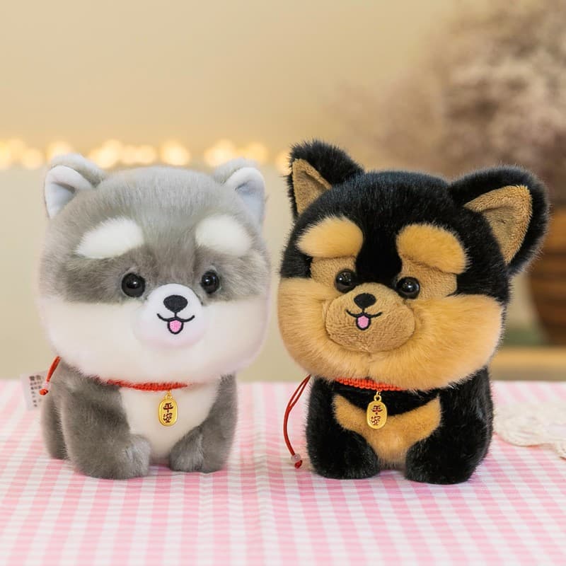 犬 ぬいぐるみ もちもちまるまる子犬コレクション
