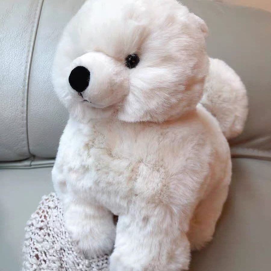犬 ぬいぐるみ もこもこポメラニアン抱き枕ぬいぐるみ