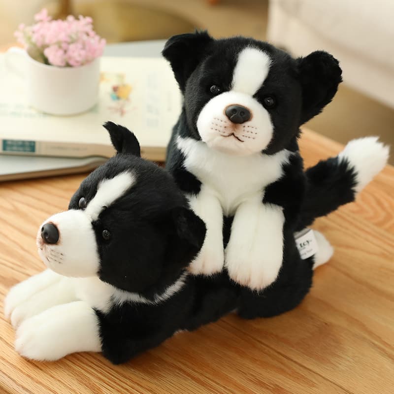 犬 ぬいぐるみ ふわもこ牧羊犬の赤ちゃん抱き枕