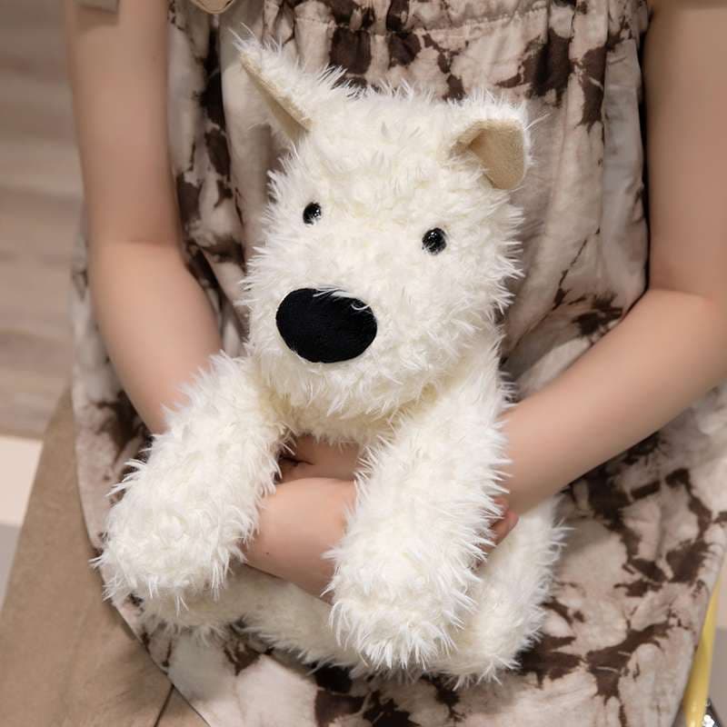 犬 ぬいぐるみ もふもふシュナウザーの癒しぬいぐるみ