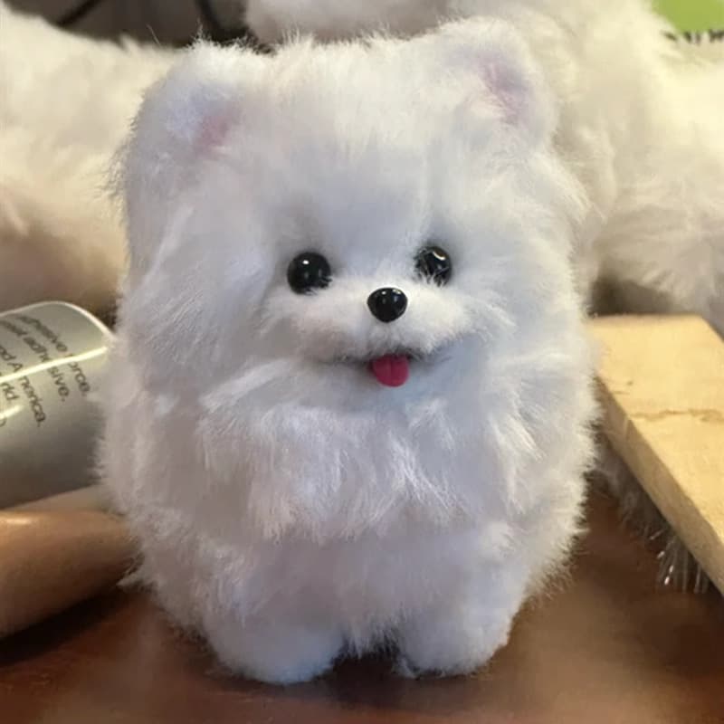 犬 ぬいぐるみ 犬 ぬいぐるみ ふわもふポメラニアン手のひらサイズ