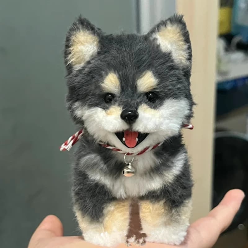 犬 ぬいぐるみ 犬 ぬいぐるみ ふわもふポメラニアン手のひらサイズ