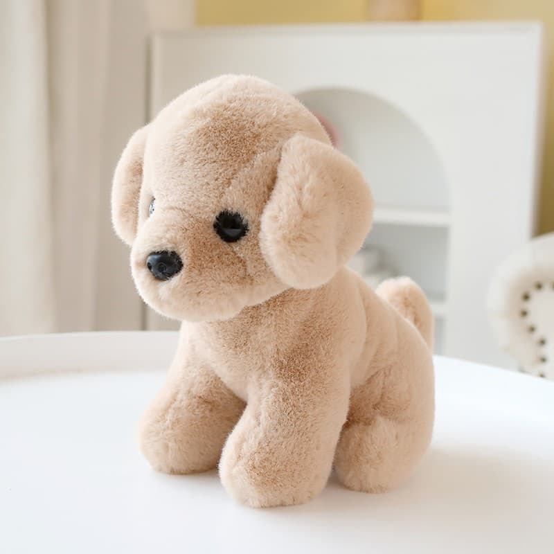 犬 ぬいぐるみ ふわもこトイプードル おすわりぬいぐるみ