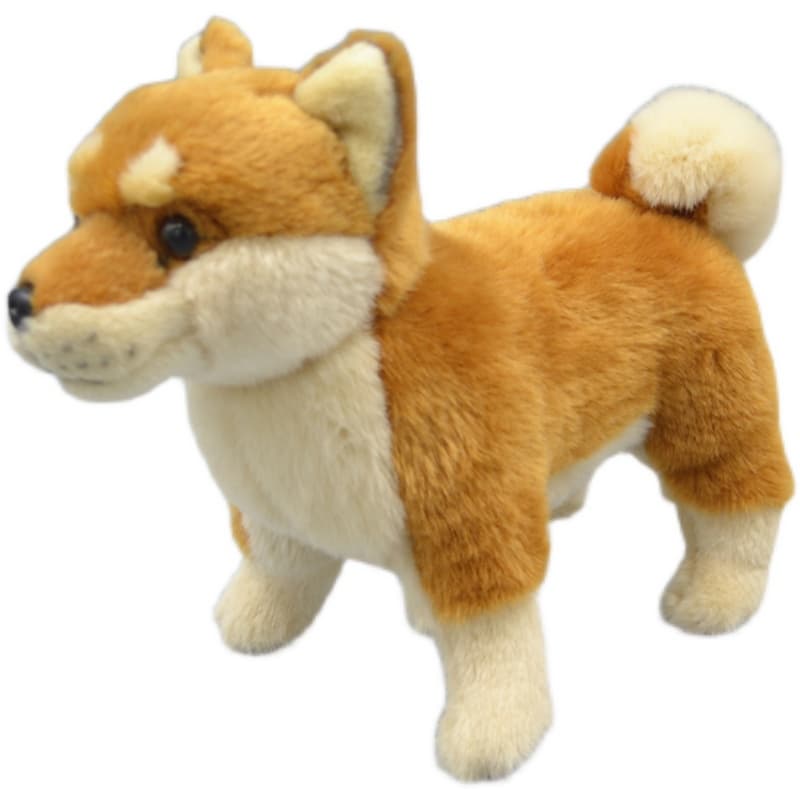 犬 ぬいぐるみ もふもふ忠犬 まめしば