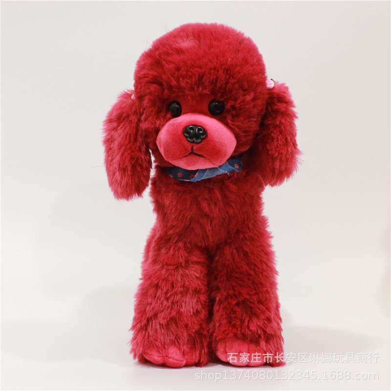 犬 ぬいぐるみ もふもふトイプードルの親子ぬいぐるみ