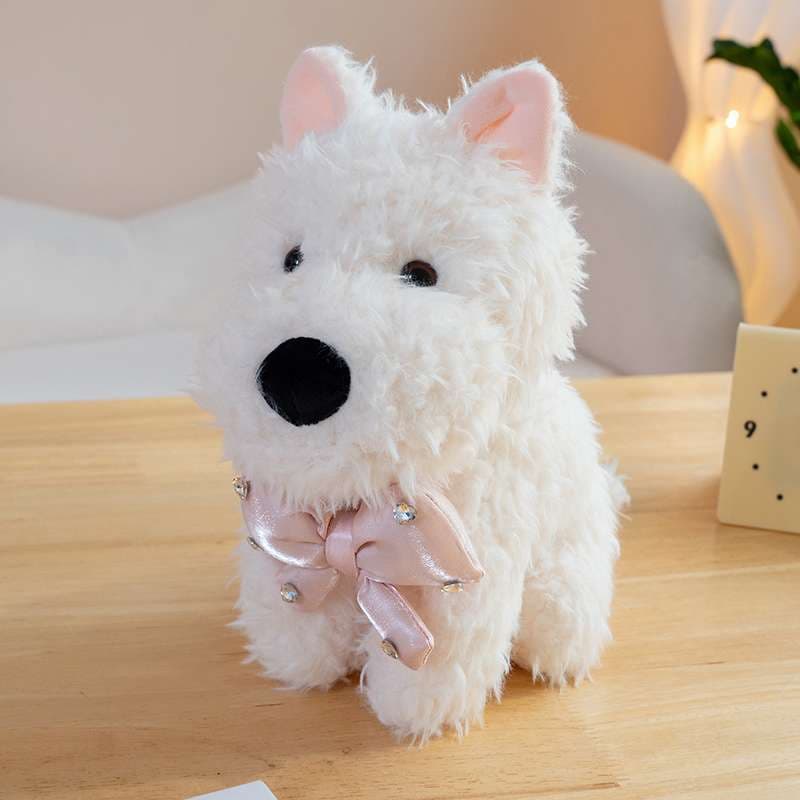 犬 ぬいぐるみ もこふわシュナウザー携帯ストラップ