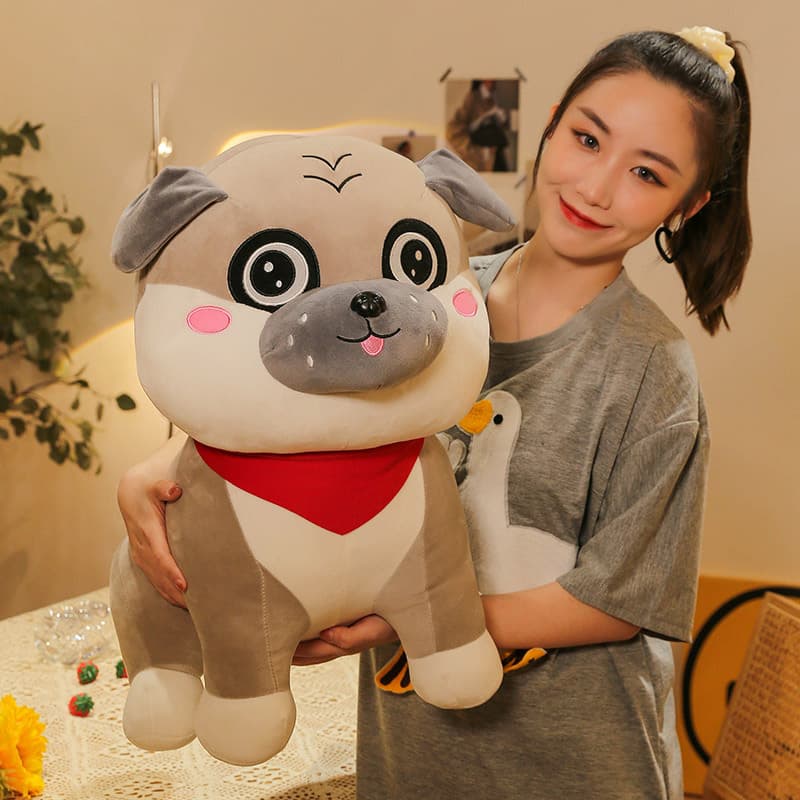 犬 ぬいぐるみ もこもこ癒やし犬ぬいぐるみ抱き枕