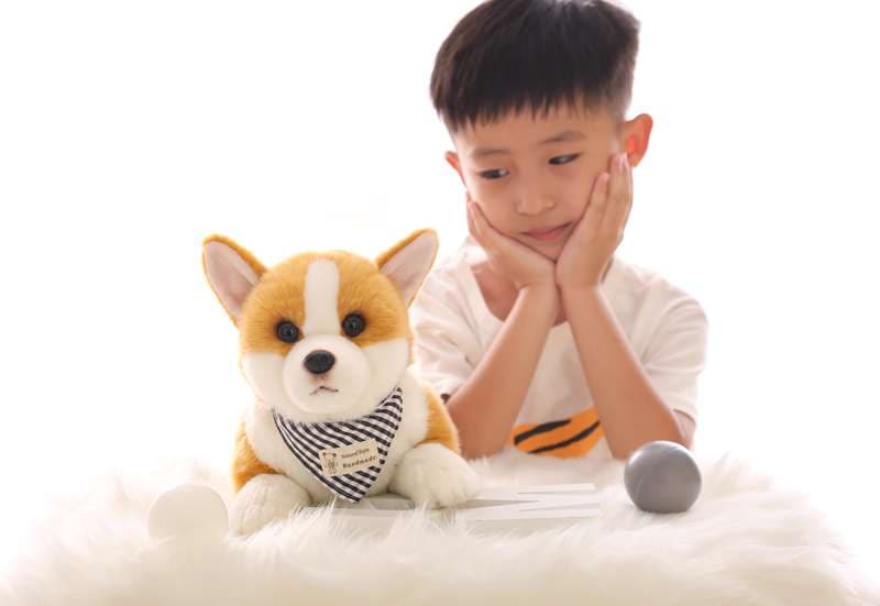 犬 ぬいぐるみ もふもふ癒し柴犬ぬいぐるみ