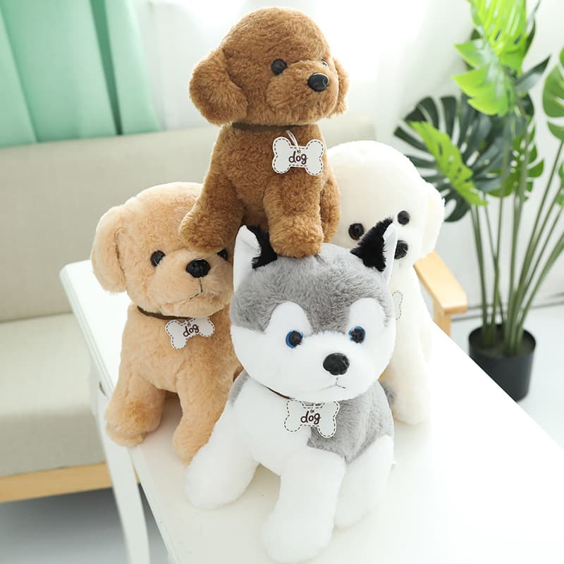 犬 ぬいぐるみ やわらか抱き犬ぬいぐるみコレクション