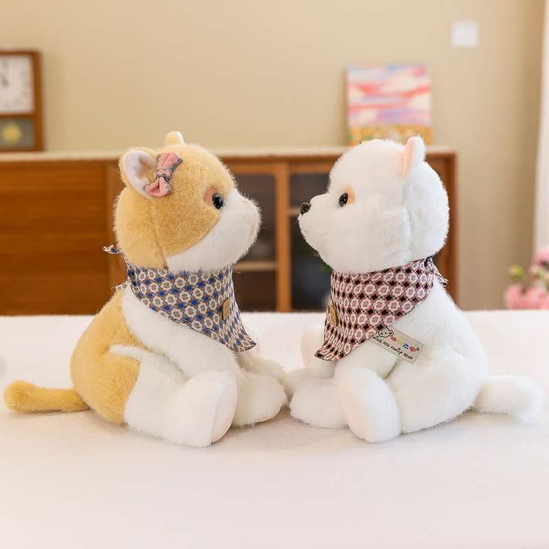 犬 ぬいぐるみ ふわもこ お揃いスタイ フレンズぬいぐるみ