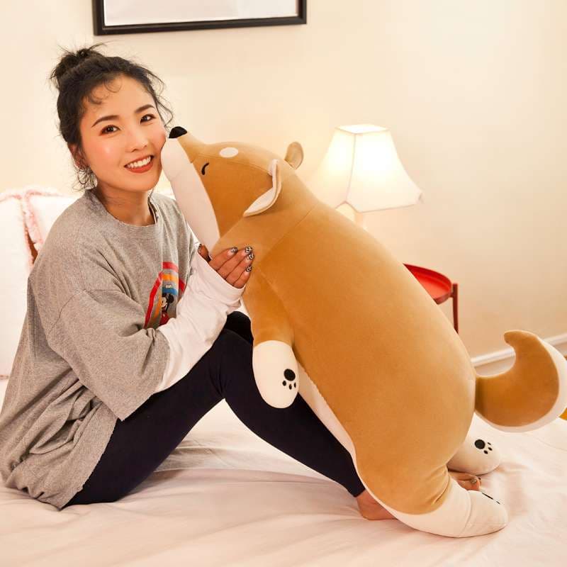 犬 ぬいぐるみ もちもち抱き枕 柴犬ぬいぐるみ
