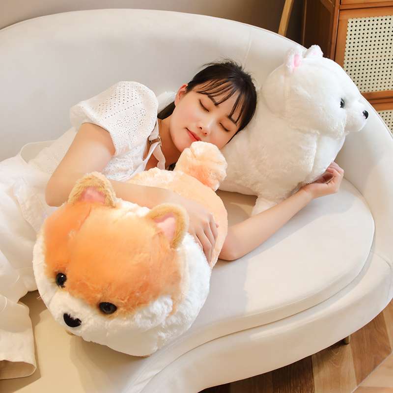 犬 ぬいぐるみ もちもちポメぬいぐるみ抱き枕