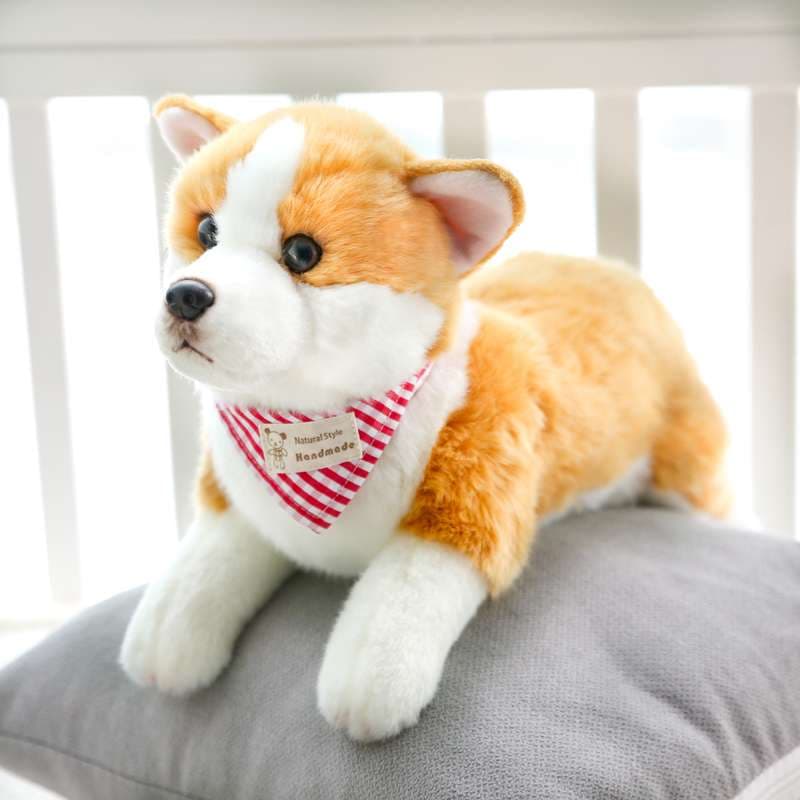 犬 ぬいぐるみ もふもふ癒し柴犬ぬいぐるみ