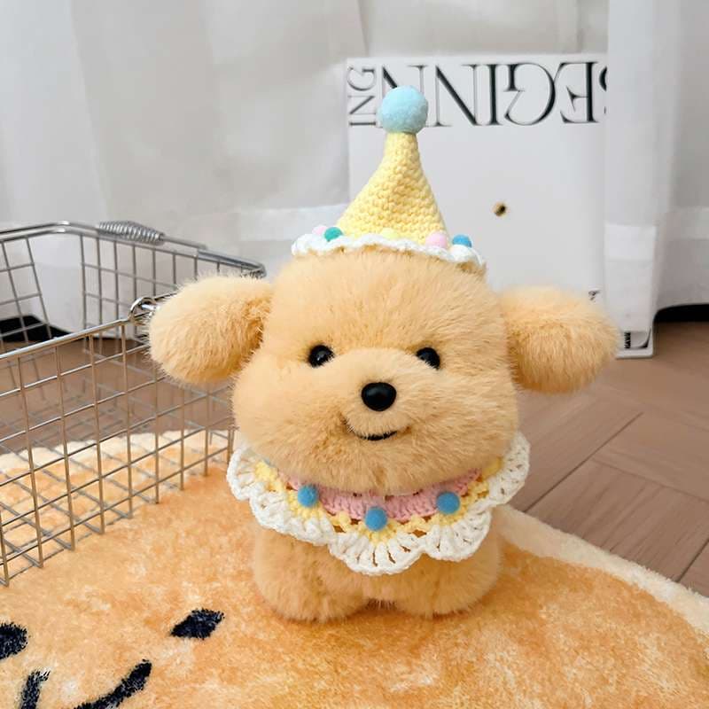 犬 ぬいぐるみ お誕生日パーティーポメちゃんぬいぐるみ