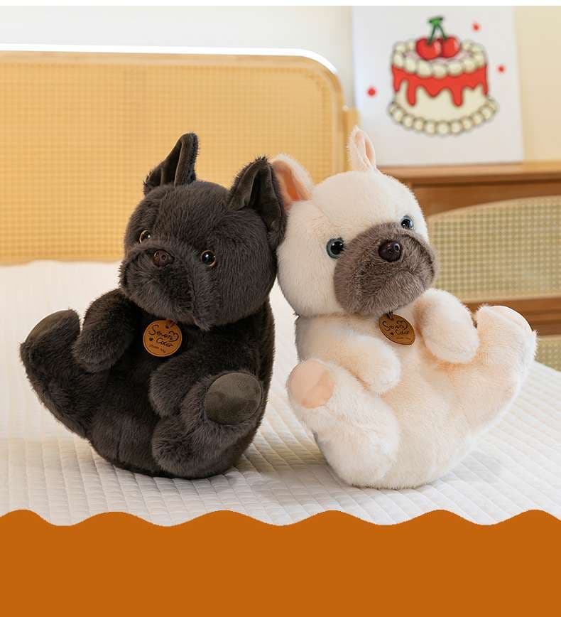 犬 ぬいぐるみ もちもちパグのお昼寝ぬいぐるみ