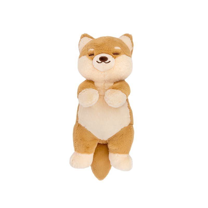 犬 ぬいぐるみ おやすみポーズ 柴犬ぬいぐるみ もちもち抱き枕