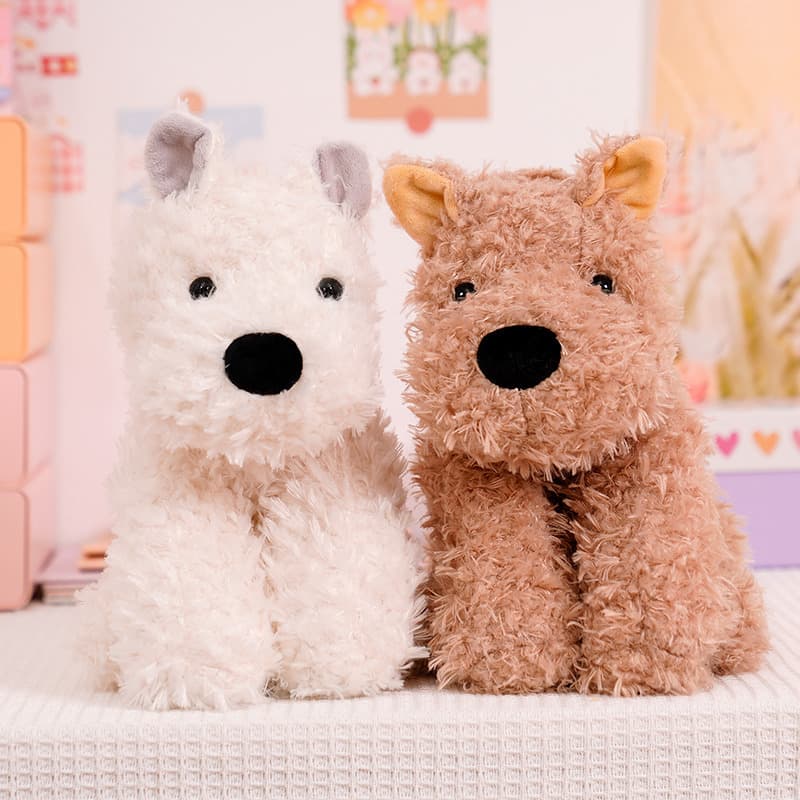 犬 ぬいぐるみ もこもこトイプードルちゃん ぬいぐるみ