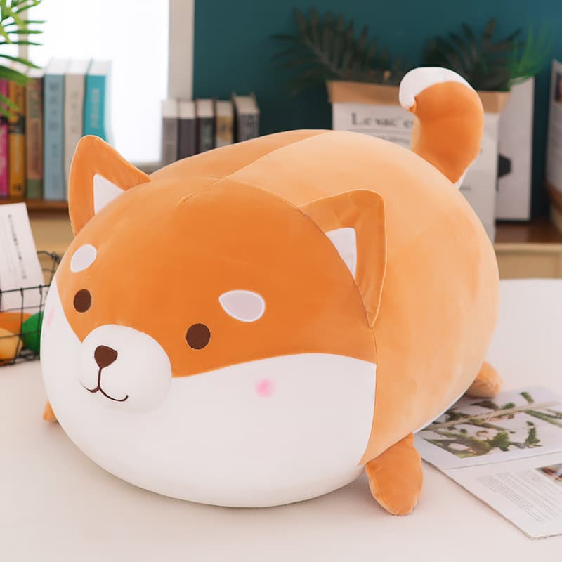 犬 ぬいぐるみ もちもち豆柴 抱き枕 ぬいぐるみ