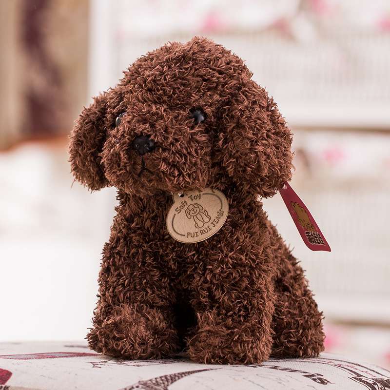 犬 ぬいぐるみ もふもふトイプードル抱き人形