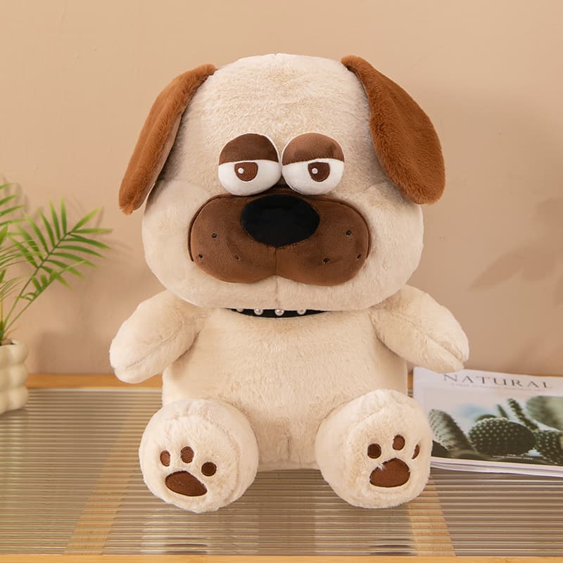 犬 ぬいぐるみ だらけん眠いパグぬいぐるみ