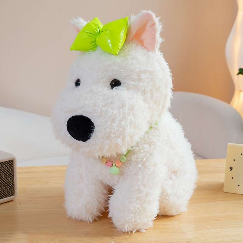 犬 ぬいぐるみ もこふわシュナウザー携帯ストラップ