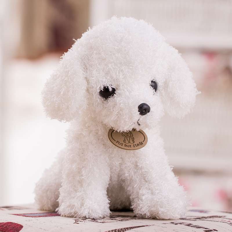 犬 ぬいぐるみ もふもふトイプードル抱き人形