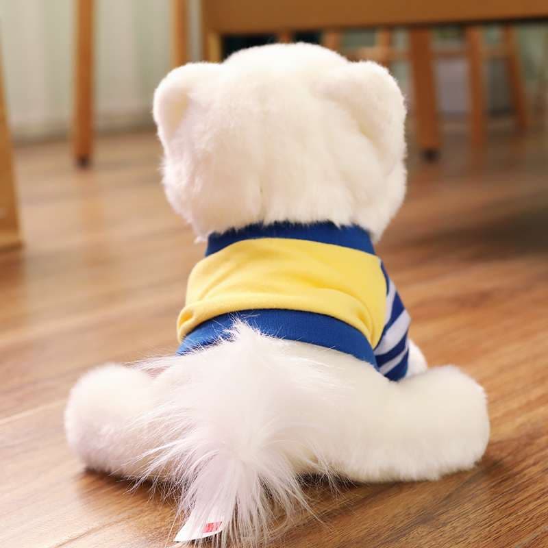 犬 ぬいぐるみ おすまし子犬のポメラニアン ぬいぐるみ