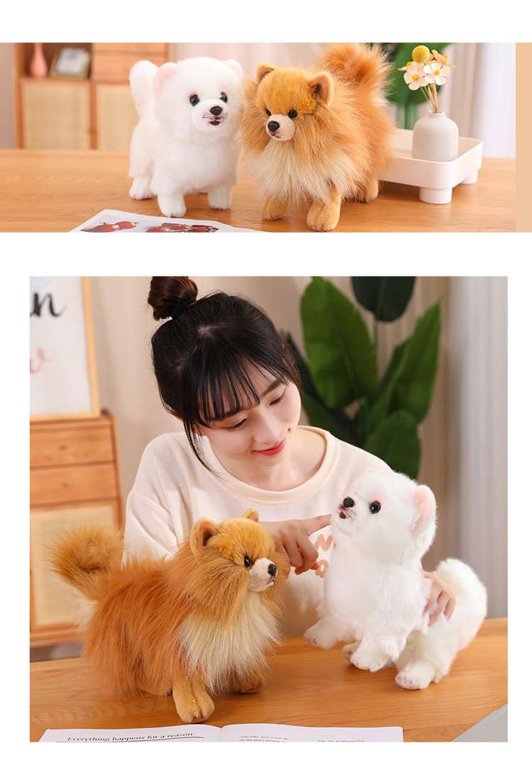 犬 ぬいぐるみ もふもふポメラニアン ぬいぐるみ