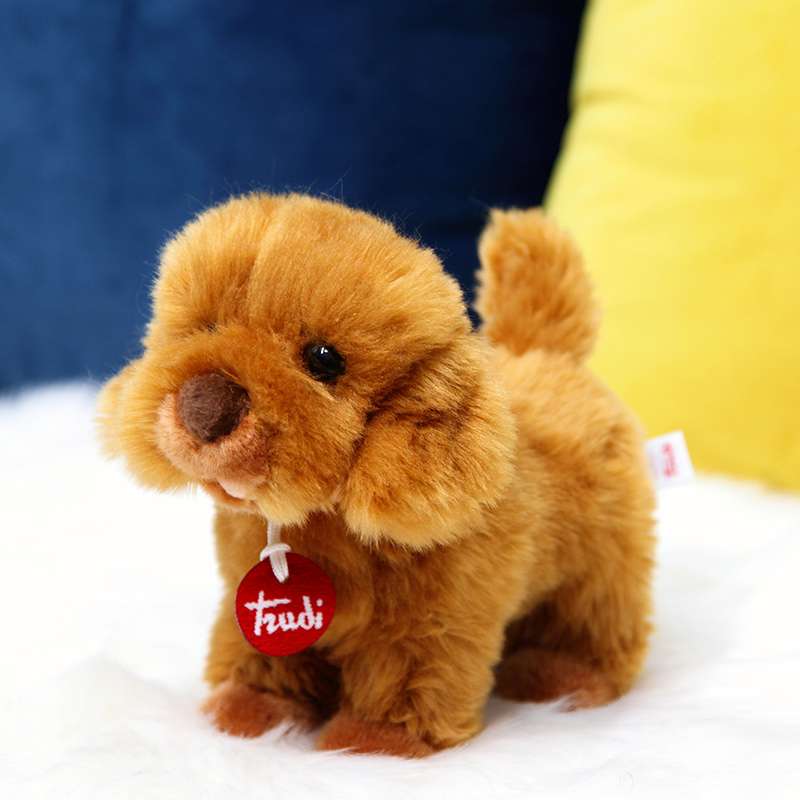 犬 ぬいぐるみ ふわふわトイプードルの癒やしぬいぐるみ