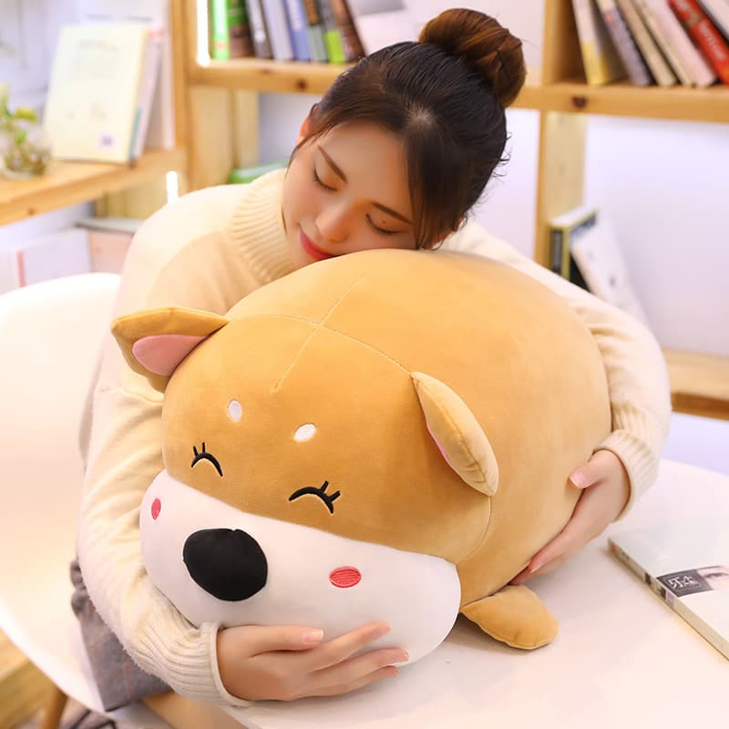犬 ぬいぐるみ もちもち抱き枕 柴犬ぬいぐるみ 添い寝クッション