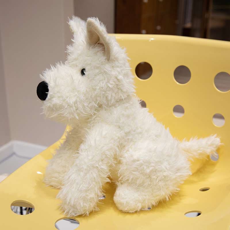 犬 ぬいぐるみ もふもふシュナウザーの癒しぬいぐるみ
