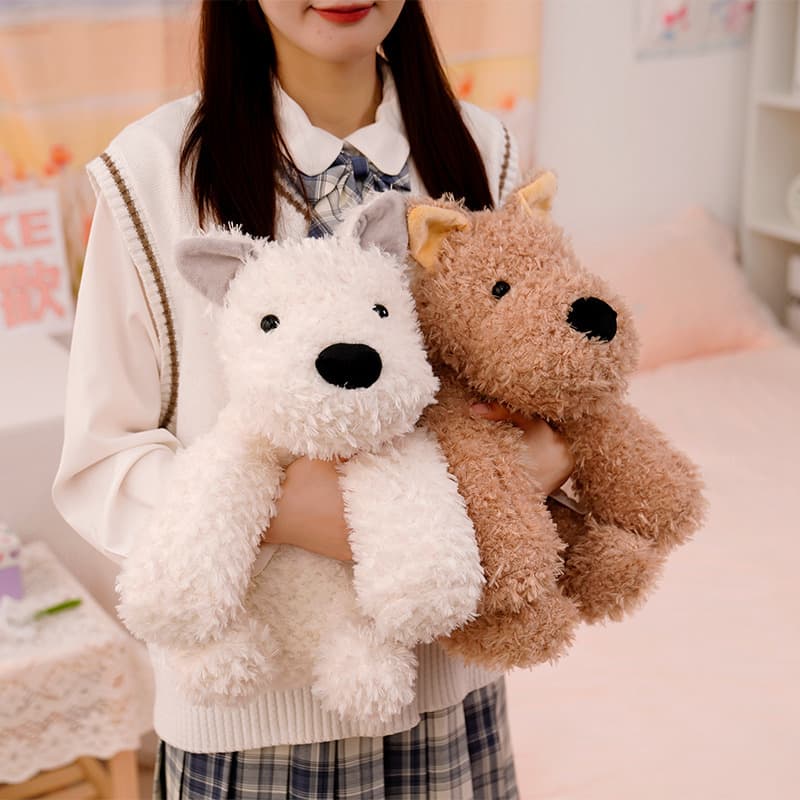 犬 ぬいぐるみ もこもこトイプードルちゃん ぬいぐるみ