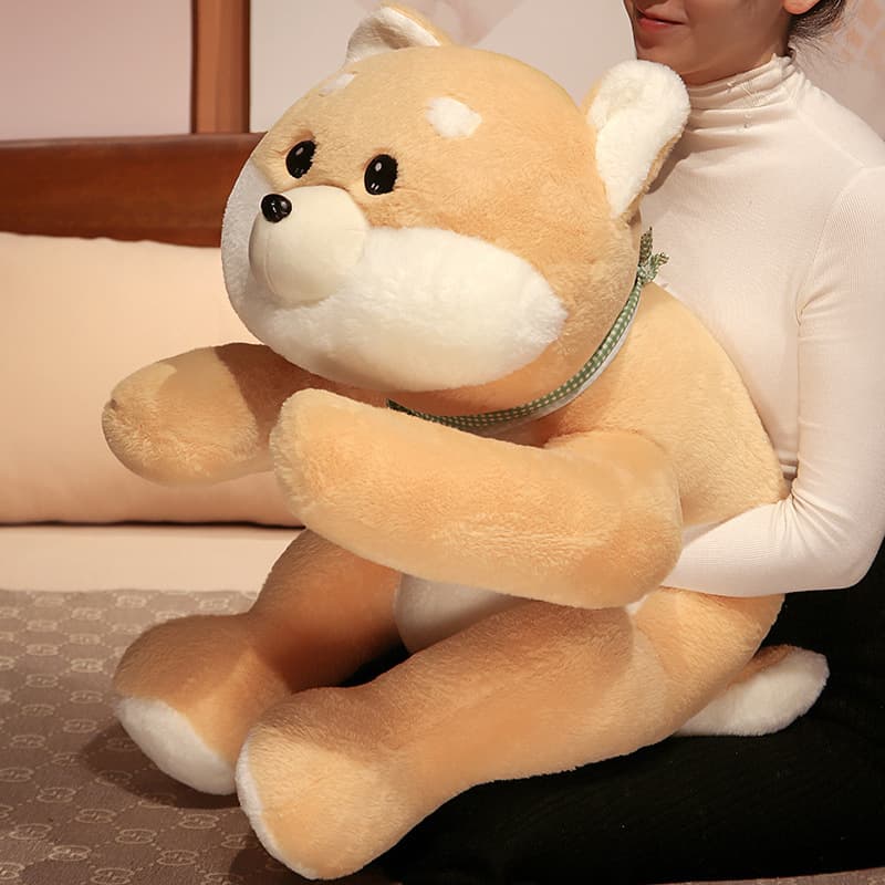 犬 ぬいぐるみ もちもち抱き枕 秋田犬のぬいぐるみ