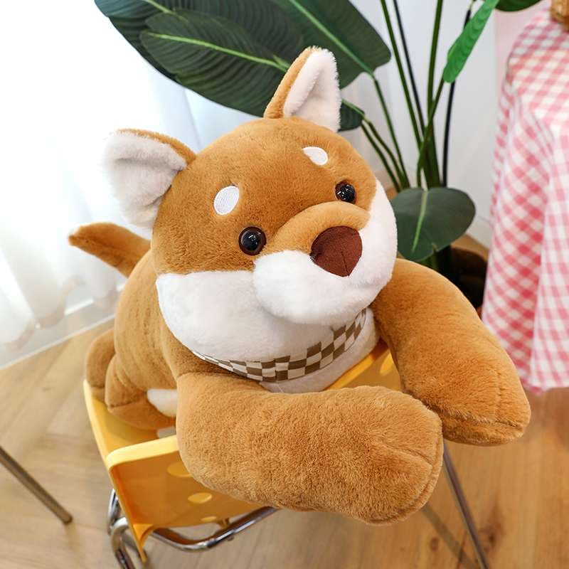 犬 ぬいぐるみ もちふわ豆柴ぬいぐるみ 