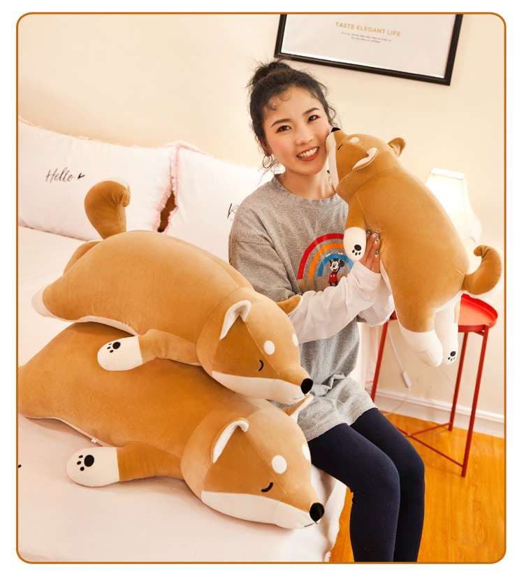 犬 ぬいぐるみ もちもち抱き枕 柴犬ぬいぐるみ
