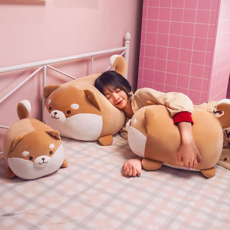 犬 ぬいぐるみ もちもち抱き枕 柴犬ぬいぐるみ
