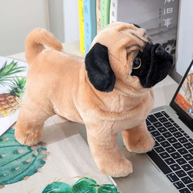 犬 ぬいぐるみ もちもちパグ抱き枕