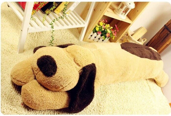 犬 ぬいぐるみ ねむねむシュナウザー抱き枕