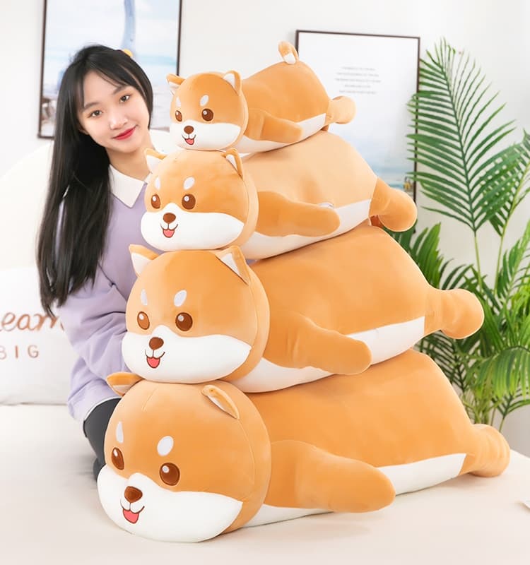 犬 ぬいぐるみ もちもち抱き枕わんこ
