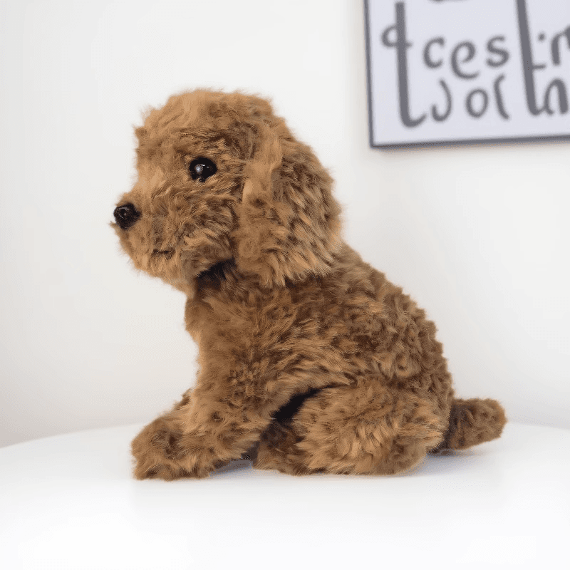 犬 ぬいぐるみ 犬 ぬいぐるみ もふもふプードル 愛しの子犬