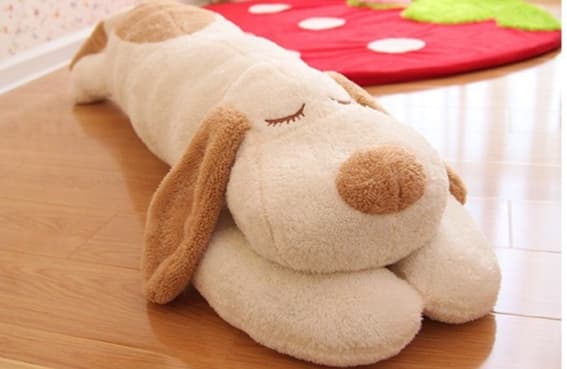 犬 ぬいぐるみ おやすみ抱き枕わんちゃん