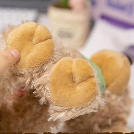 犬 ぬいぐるみ やわらか癒しのトイプードル ぬいぐるみ