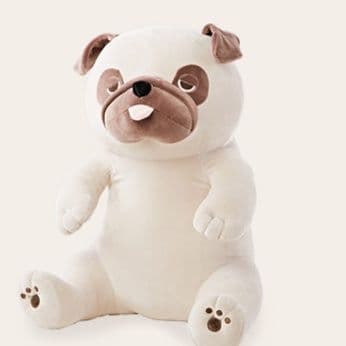 ねむねむ座り姿パグちゃんぬいぐるみ